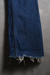 リーバイス 80/90年代 ヴィンテージ 20517-0217 オレンジタブ ブーツカット デニムジーンズ オリジナルヴィンテージ アメリカ製 オレンジタブ ダークブルーデニム ブーツカットジーンズ