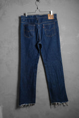 リーバイス 80/90年代 ヴィンテージ 20517-0217 オレンジタブ ブーツカット デニムジーンズ オリジナルヴィンテージ アメリカ製 オレンジタブ ダークブルーデニム ブーツカットジーンズ