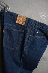 リーバイス 80/90年代 ヴィンテージ 20517-0217 オレンジタブ ブーツカット デニムジーンズ オリジナルヴィンテージ アメリカ製 オレンジタブ ダークブルーデニム ブーツカットジーンズ