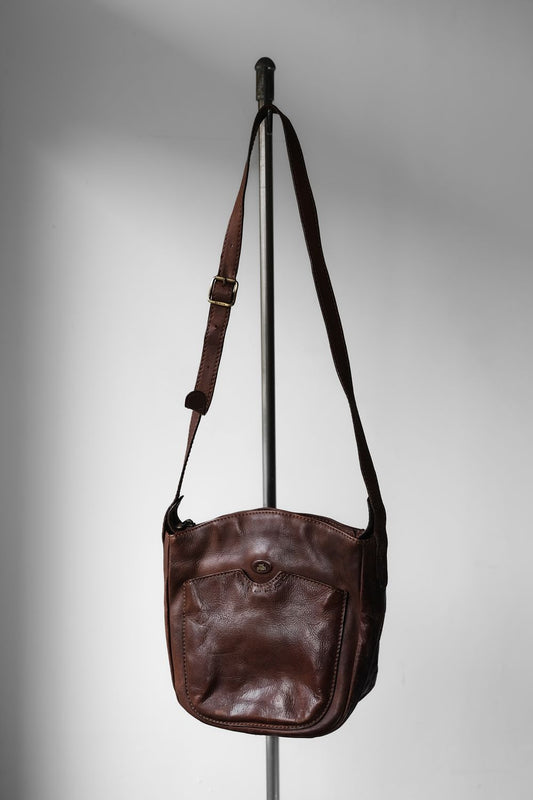The Bridge Vintage Leather Shoulder Bag 義大利皮件老牌 皮革側背包