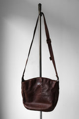 The Bridge Vintage Leather Shoulder Bag Italian leather goods old brand leather side backpack