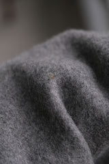 2-Faced Wool Fringed Scarf