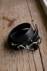 Black Leather Belt 黑色真皮皮帶 多款可選