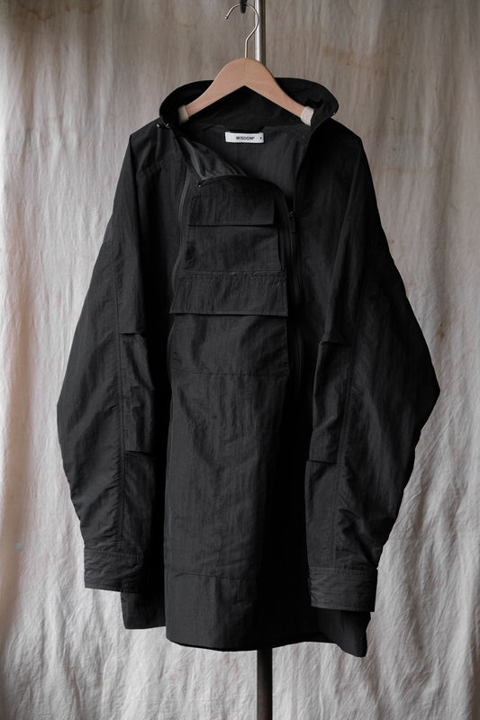 WISDOM 20A/W Pullover Parka 台灣機能設計師品牌 雙拉鍊套頭防風罩衫