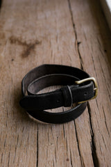 Black Leather Belt 黑色真皮皮帶 多款可選