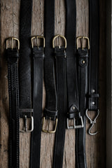 Black Leather Belt 黑色真皮皮帶 多款可選