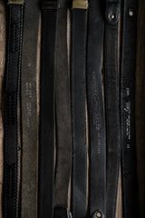 Black Leather Belt 黑色真皮皮帶 多款可選