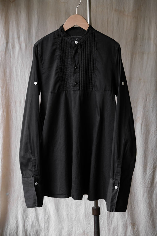 Number (N)ine 07S/S スタンドカラーシャツ タカヒロミヤシタ フリルスタンドカラーコートシャツ アンブレラヘム