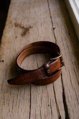 Brown Leather Belt 咖啡色真皮皮帶 多款可選