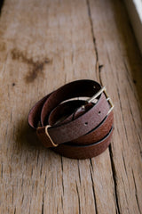 Brown Leather Belt 咖啡色真皮皮帶 多款可選