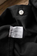 Number (N)ine 07S/S Stand Collar Shirt Takahiro Miyashita Ruffled Stand Collar Court Shirt Umbrella Hem