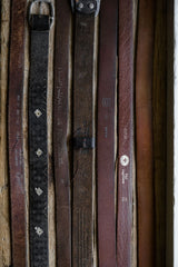 Brown Leather Belt 咖啡色真皮皮帶 多款可選