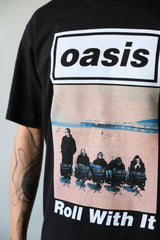 オアシス ADAM ET ROPE' 30周年記念Tシャツ ロールウィズイット オアシス 30周年記念ショートTシャツ 新品