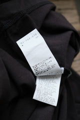 YOHJI YAMAMOTO POUR HOMME ULTIMA COTTON ROUND NECK TEE Charcoal 山本耀司主線棕色純棉短Tee