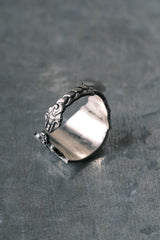 Holland 1982 Royal Souvenir Spoon Ring 荷蘭皇家紀念湯匙手工戒指