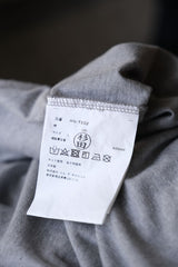Comme Des Garcons Homme Cotton Jersey Pocket T-Shirt Gery 下擺抽繩口袋Tee