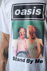 Oasis ADAM ET ROPE' 30th Anniversary Tee Stand By Me White綠洲30周年紀念短Tee 全新