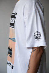 オアシス ADAM ET ROPE' 30周年記念Tシャツ ロールウィズイット ホワイト オアシス 30周年記念ショートTシャツ 新品