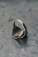 カナダ (BMCO) 1950~70年代 スターリングシルバー 925 お土産スプーンリング カナダ製スターリングシルバースプーンハンドメイドリング