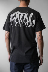 Vintage Frankenstein Black T-shirt Frankenstein hand-painted print short Tee