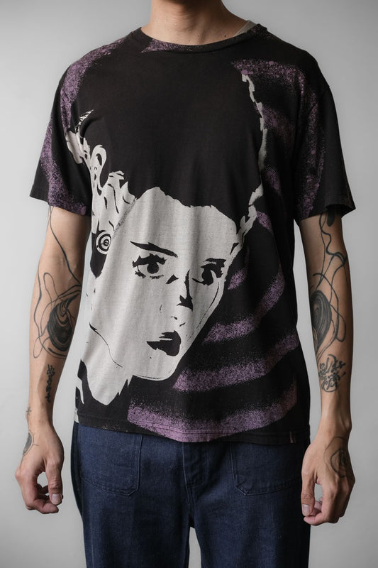 スプリットストリートファッションフルプリントフェイスTシャツカリフォルニアサーフィンスケートボードブランドフルプリントショートTシャツ