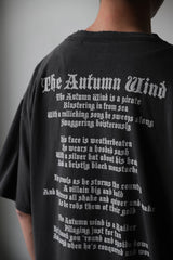 Vintage Oakland Raiders Raider Nation Anthem The Autumn Wind T Shirt 奧克蘭突襲者 印花短Tee