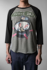 Vintage Green Day 1995 Insomniac Tour T Shirt Young Years Tour 3/4 Sleeve Baseball Tee Rare