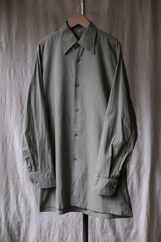 ヴィンテージチェコM21サービスシャツチェコ軍コットンシャツ