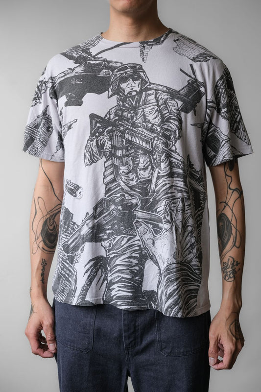 Apprime Military All Over Print Graphic Tee 軍事圖騰滿版印刷Tee