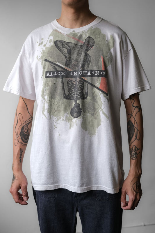 2000s Jerzees Grunge Rock Alice In Chains Band Tee 束縛艾利斯樂團 印花短Tee