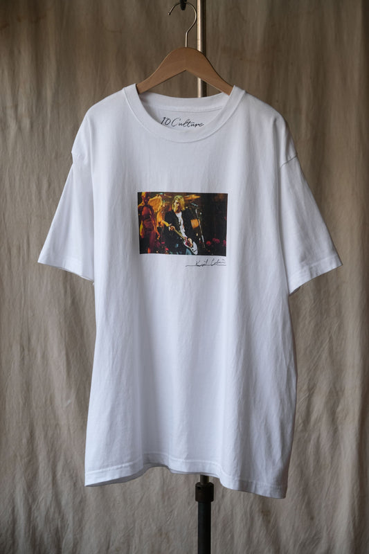 KURT COBAIN 10 CULTURE ADAM ET ROPE' SMALL PHOTO TEE