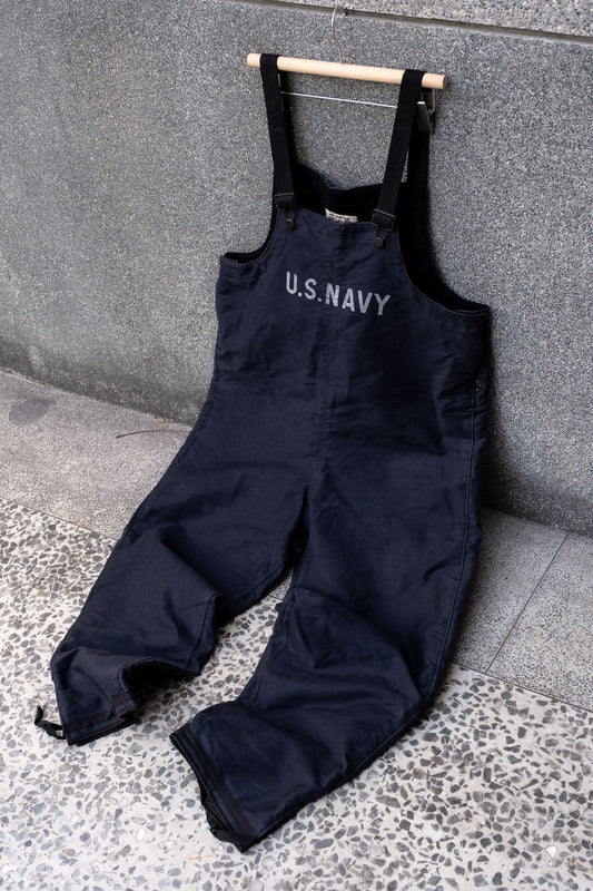 USNAVY 1940's WWII Deck Overalls Almost New Very Good Condition