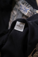 The Real McCoys 90's "Bou-Ken-Oh" Godzilla vs. King Ghidorah Rayon Aloha Shirt Made in Japan