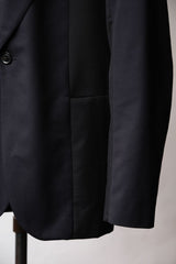 Paul Smith 2-Tone Wool Blazer Navy/Black Wool Blazer Made in Japan