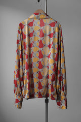 Smiffys 1960’s Style Point Collar Polyester Shirt 英國派對舞會服裝供應商 60年代風格大尖領印花襯衫