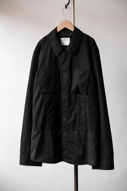 ヘルムート ラング カーゴ シャツ ブラック ヘルムート ラング カーゴ シャツ