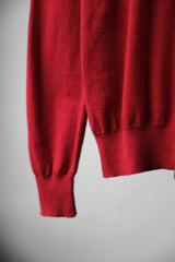 ラブモスキーノ ハートブローチニットタートルネックセーター