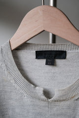 バーバリー カシミアニット ストライプセーター