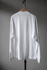 Aton スーピマエア12 モックネックトップ 日本製 ハーフハイカラー コットンプルオーバー 新品