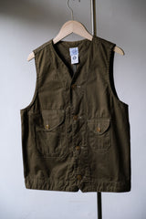 POST O'ALLS Hunting Vest with Buckle Japanese American retro brand hunting pocket vest made in the United States