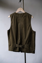 POST O'ALLS Hunting Vest with Buckle Japanese American retro brand hunting pocket vest made in the United States
