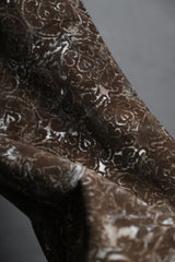 「CLOCKHOUSE」ペイズリープリントコーデュロイフレアパンツ