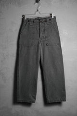 ARTS & SCIENCE キャンバスワークパンツ 日本のセレクトショップブランド ヴィンテージキャンバス サスペンダーバックル ワークパンツ