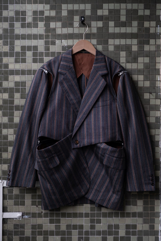 Ban Restructure Shiftable-Zipper Suit Jacket 伴重製可拆式拉鍊西裝外套(MATSUSHIMA)