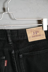JP DENIM Vintage Black Flared Jeans 日本古著黑丹寧喇叭褲