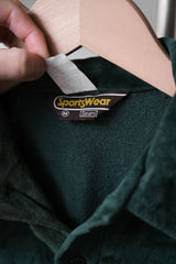 ”SEARS Sportswear” Vintage Terry Cloth Polo Shirt Made in USA 古著毛巾布長袖Polo衫 美國製