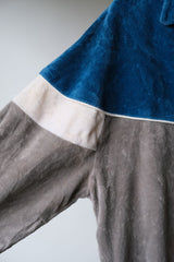 「Peterb」ヴィンテージテリークロスオープンカラーポロシャツ(台湾製)