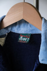 ”Benton Bow” Vintage Terry Cloth Open Collar Polo Shirt 古著 拼色毛巾布開領Polo衫