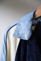 ”Benton Bow” Vintage Terry Cloth Open Collar Polo Shirt 古著 拼色毛巾布開領Polo衫