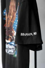 ヴィンテージ サンダー スポーツウェア イーグル バイカー プリント Tシャツ